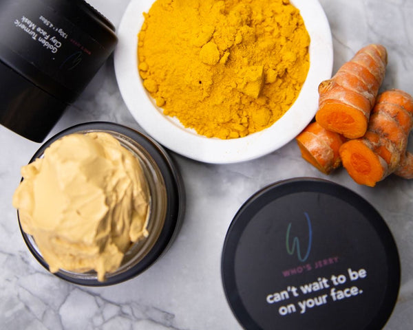 Golden Turmeric Clay Face Mask