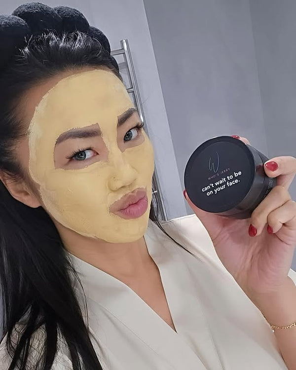 Golden Turmeric Clay Face Mask