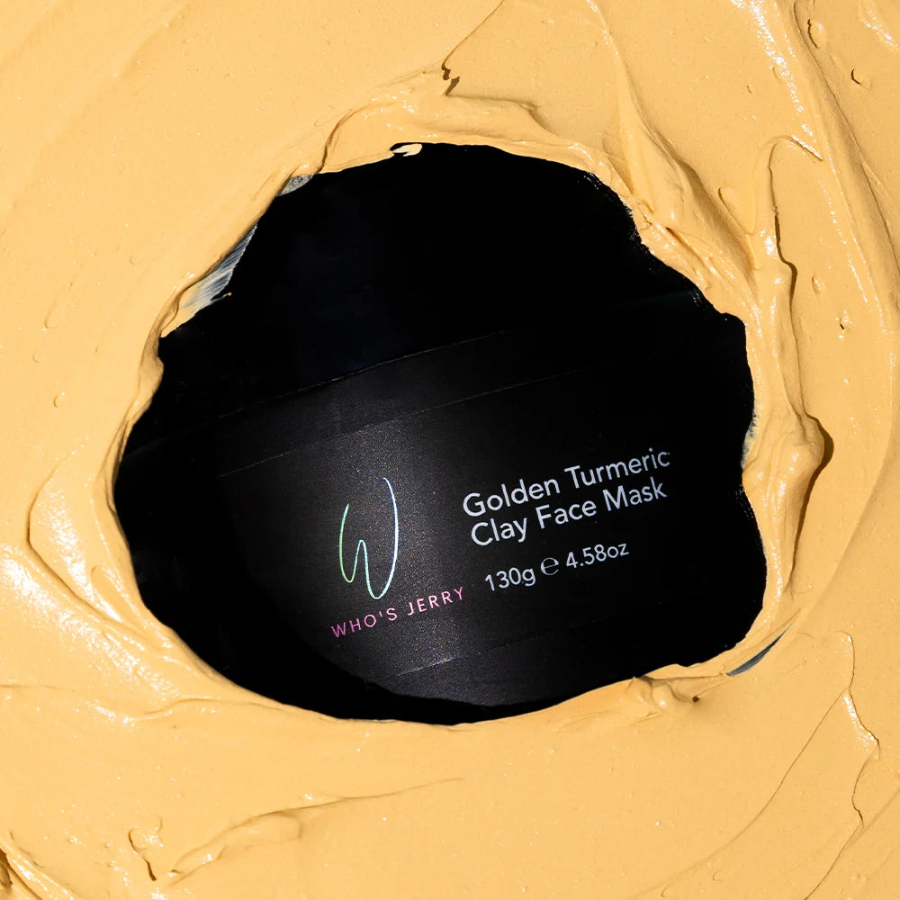 Golden Turmeric Clay Face Mask