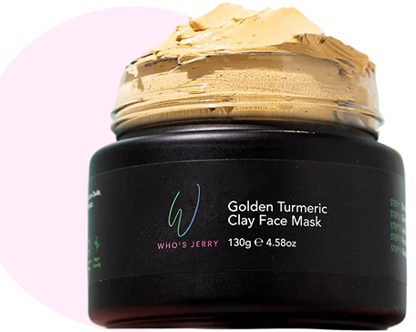 Golden Turmeric Clay Face Mask