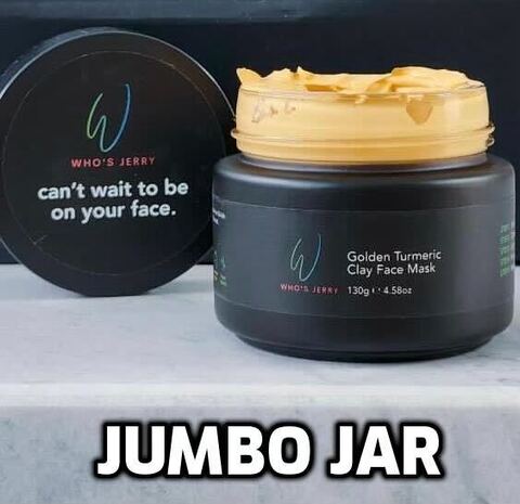 Golden Turmeric Clay Face Mask